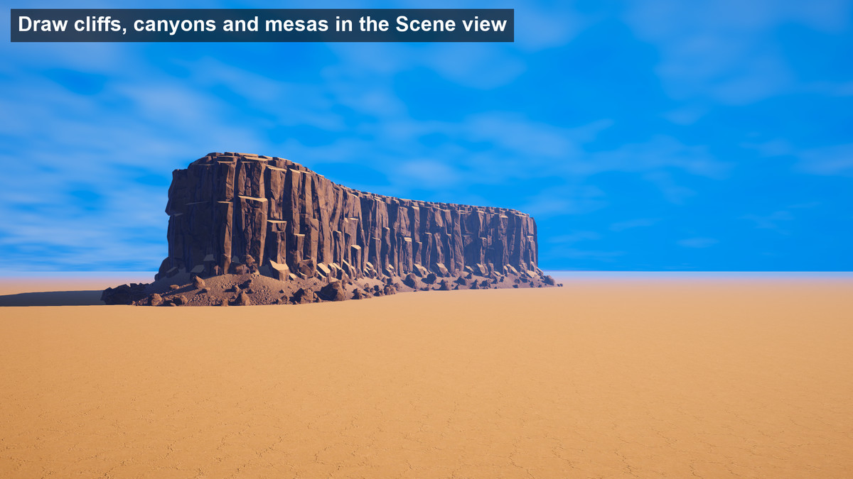 Procedural Cliff Builder