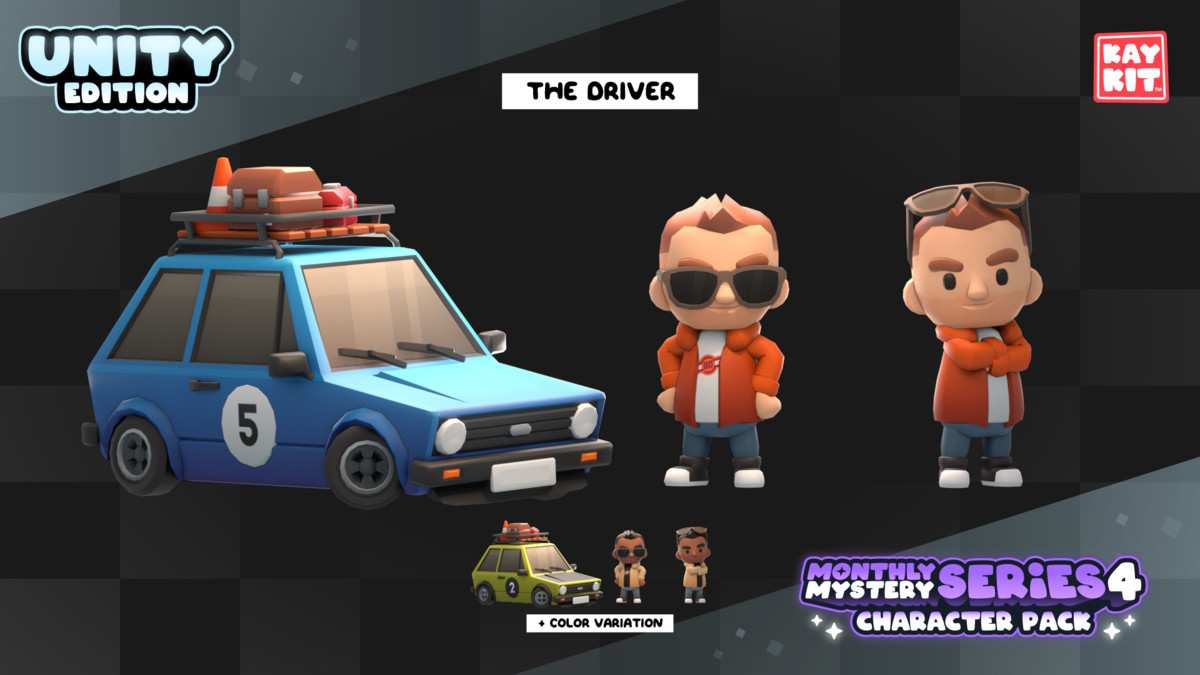 KayKit - Mystery Series 4 (for Unity)