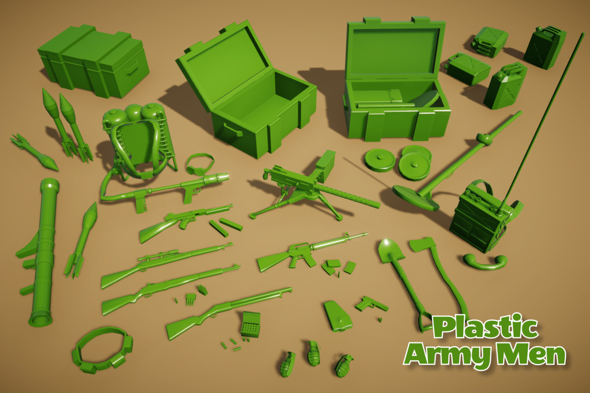 Plastic Army Men