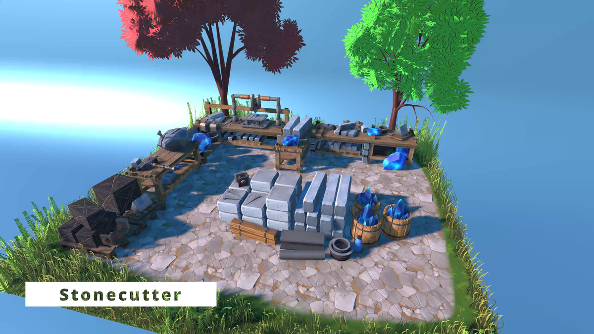Ultimate Crafting Stations Pack - Stylized - Low Poly - 100% Modular