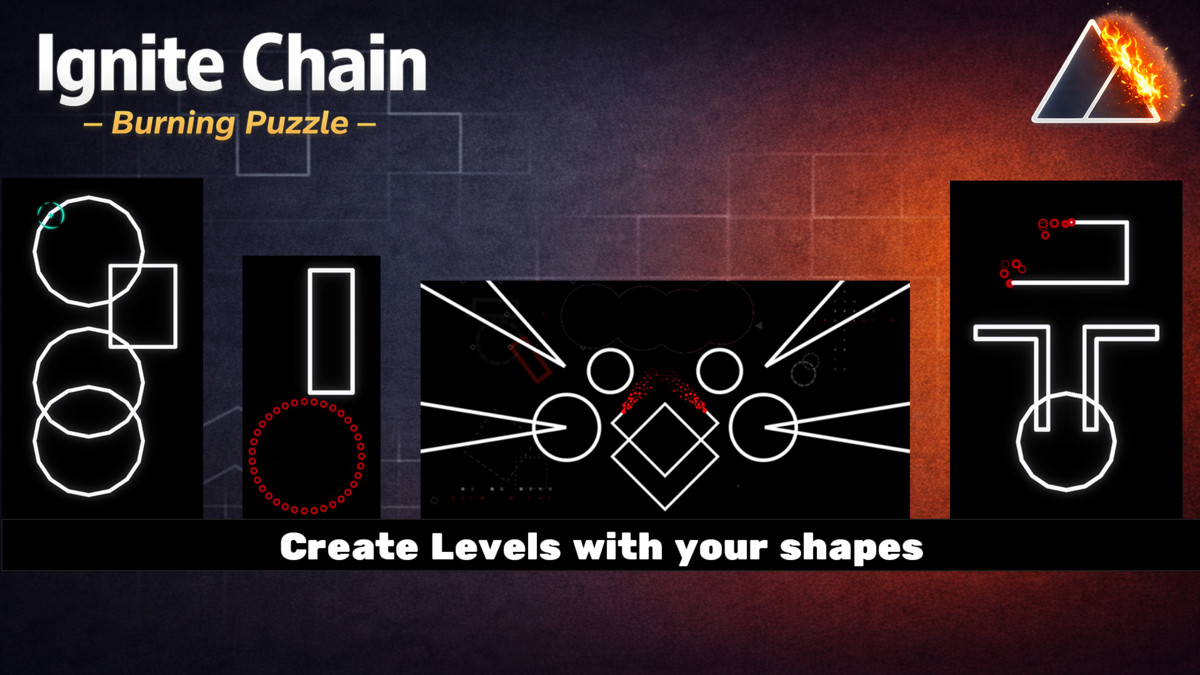 Ignite Chain – Burning Puzzle Game Template