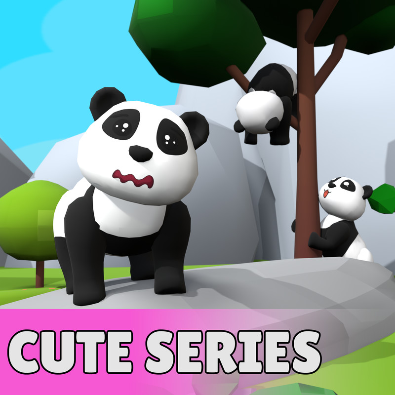 Cute low poly Animals part 1