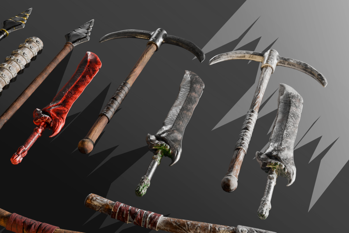 Medieval Fantasy Weapons Pack – Melee & Ranged