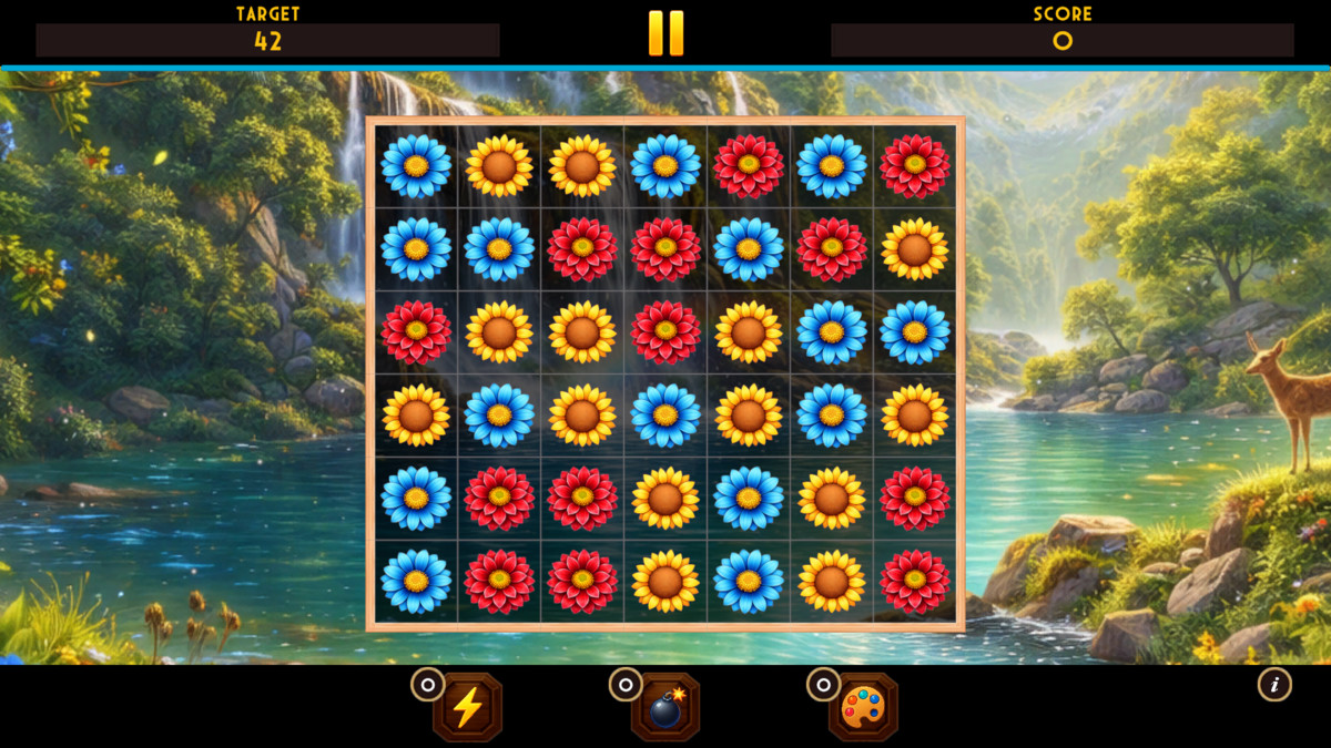 Blossom Matcher: Match 3 - Flower Goods Sorting, Triple Tile Match Puzzle System