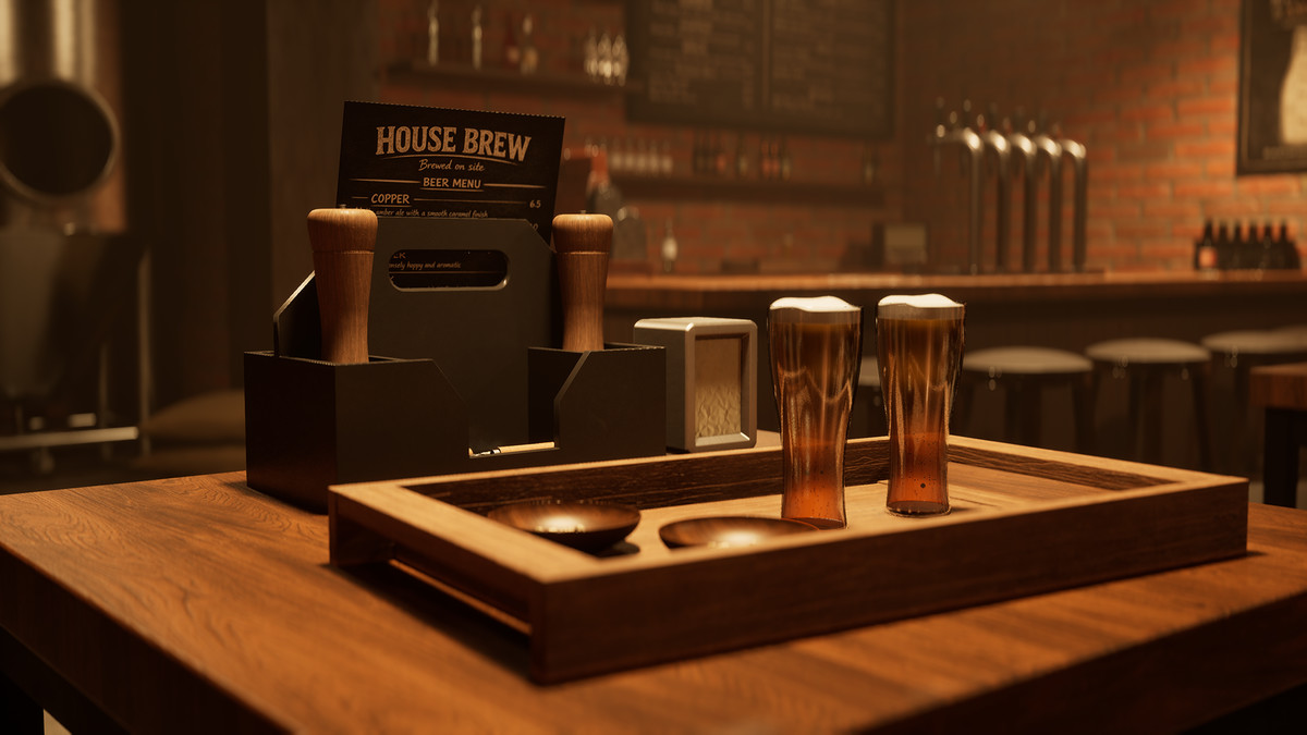 Craft Brewery Interior