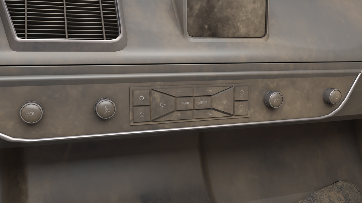Pickup Truck 02 Red Dusty URP HDRP Textures