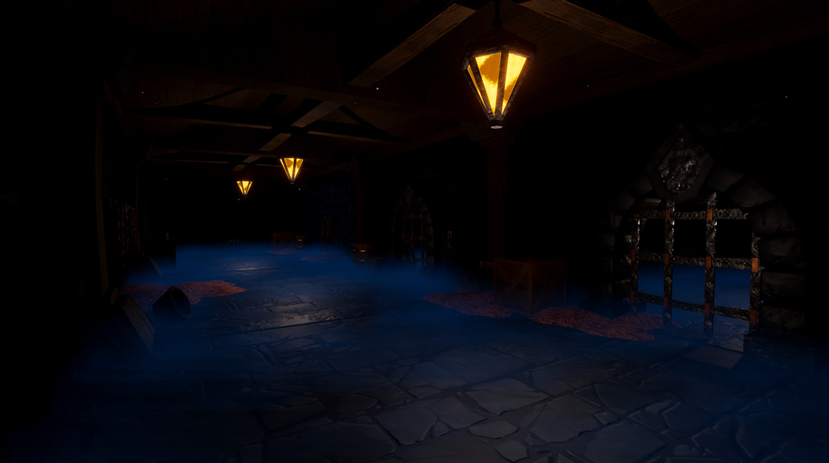 Stylized Modular Prison Dungeon
