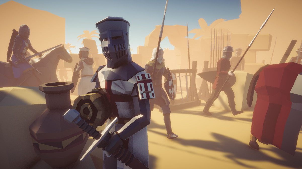 Stylized Medieval Crusaders Pack – Low Poly Characters & Units