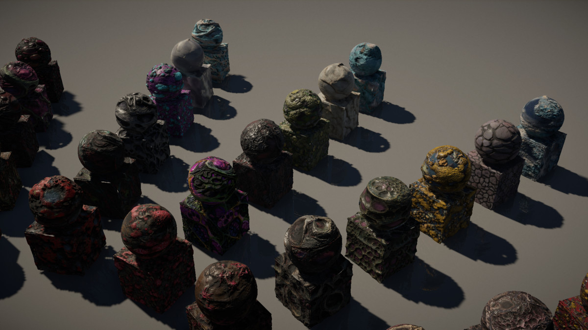 Alien Ground Materials - Organic