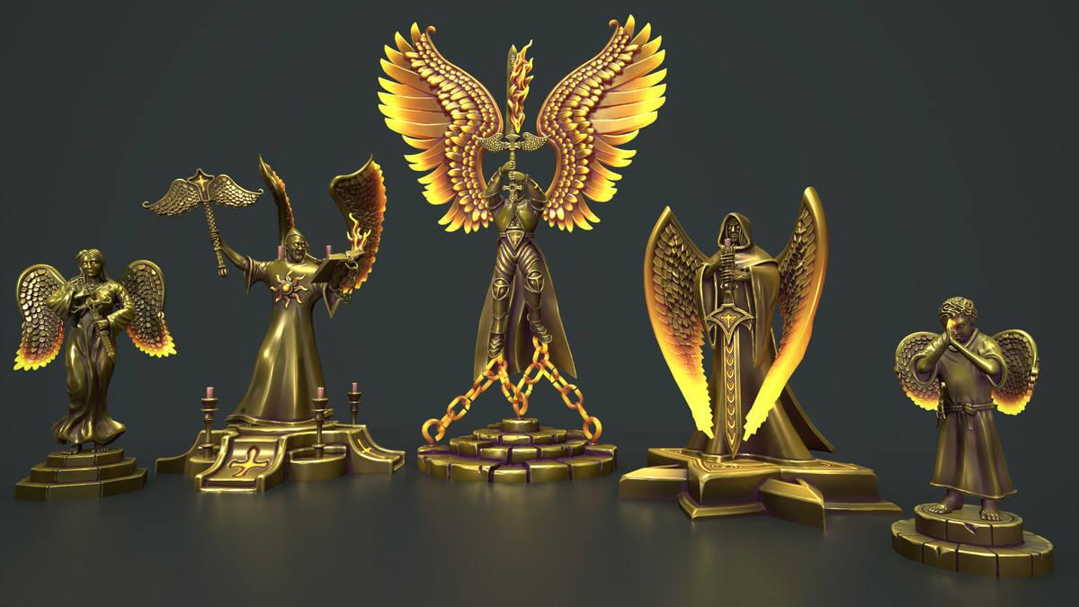 Dark Statues Pack
