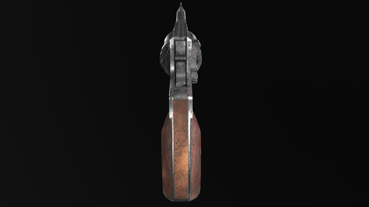 Old Military Revolver