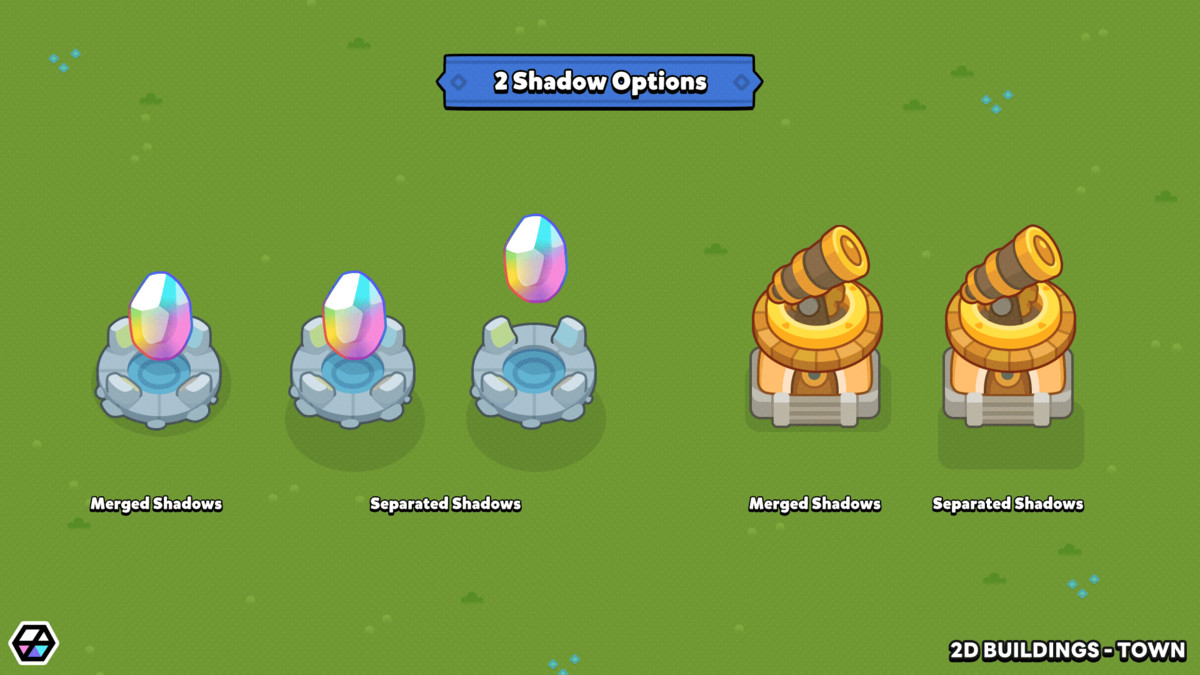2D Buildings - Town