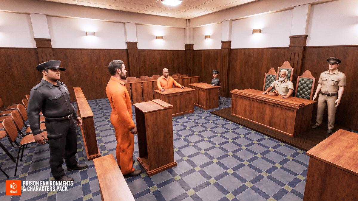 Prison Environments & Characters Pack