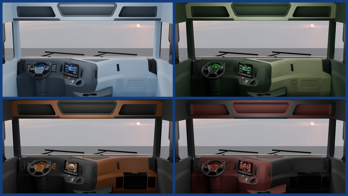 Cargo Box Truck 3D Model – Game Ready Interior, Openable Doors & Custom Branding