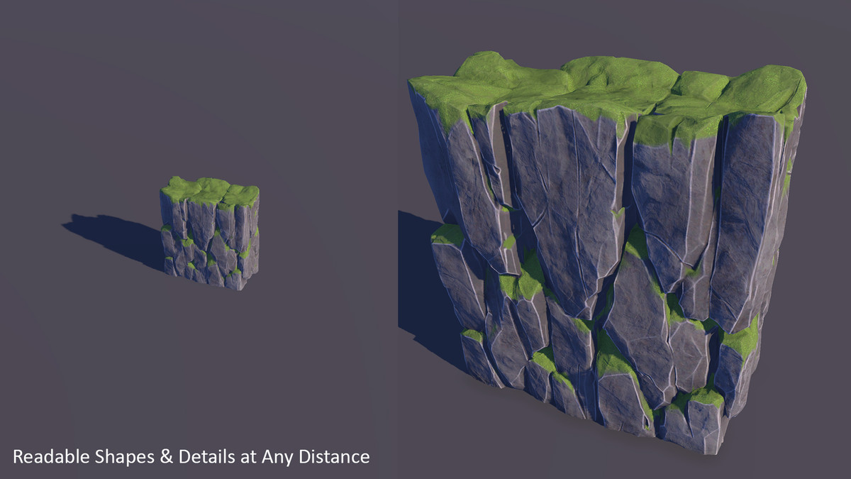Stylized Nature - Modular Cliffs Pack