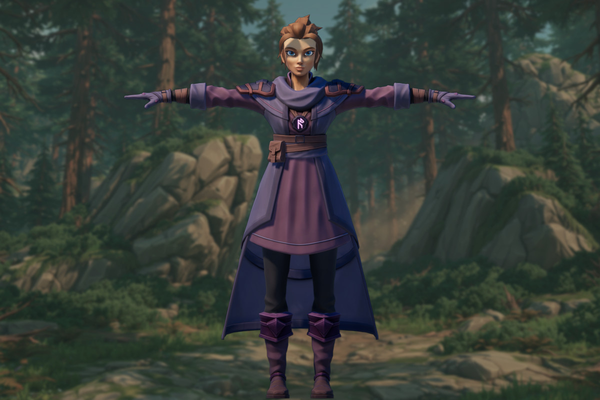 Stylized Fantasy Mage Characters