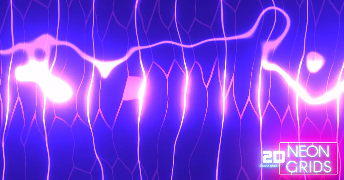 2D Neon Grids screenshot 3