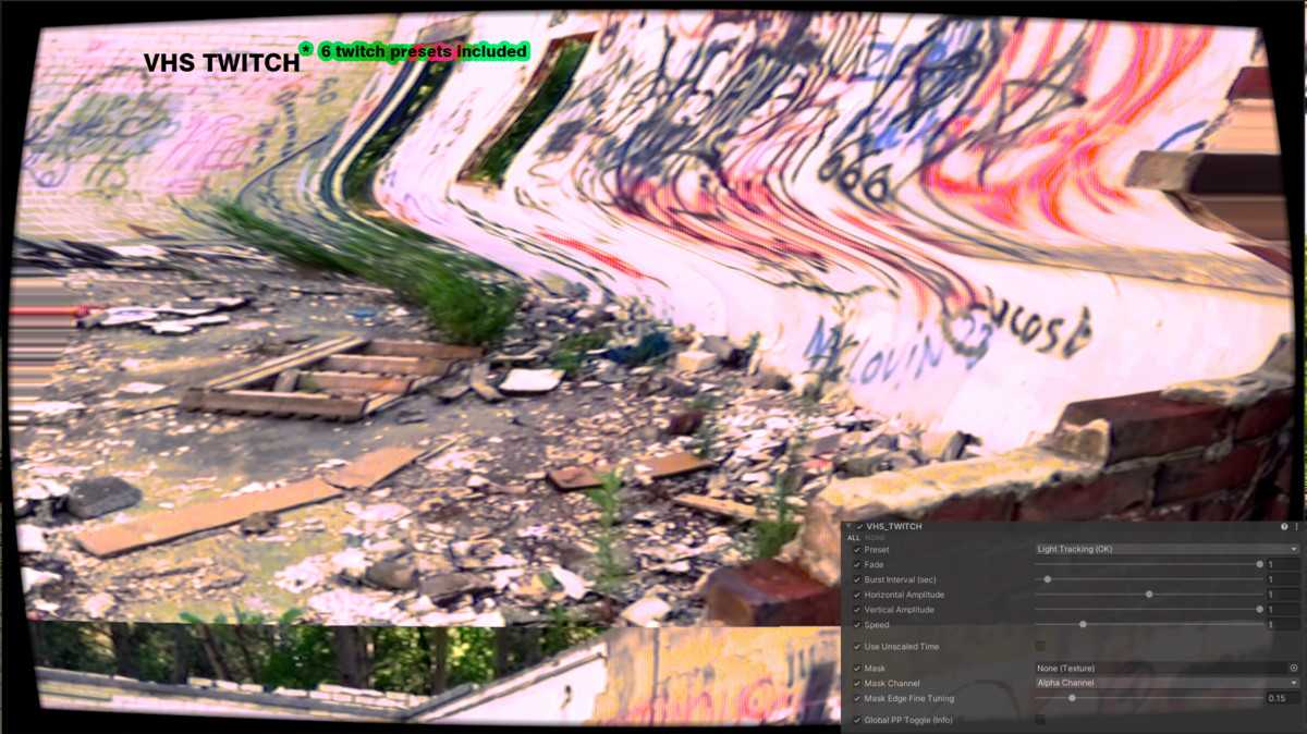 Retro Vision Pro - CRT & VHS VFX