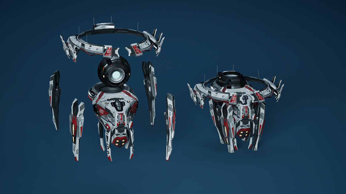 Sci-Fi Mecha Station