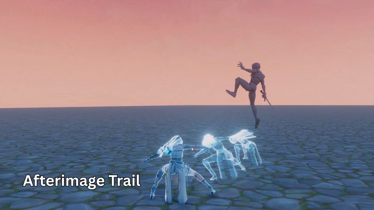 Combat Flow Evasion Trail Effects
