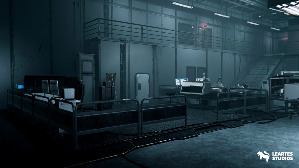 Sci-Fi Laboratory Environment
