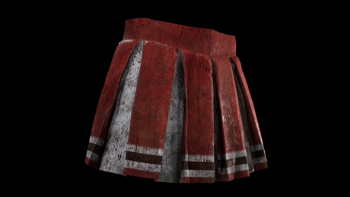 Zombie - Starved Female|URP-HDRP|
