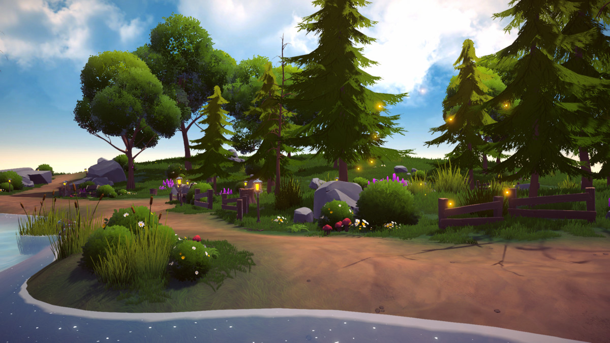 Lakeside–Stylized Nature Environment