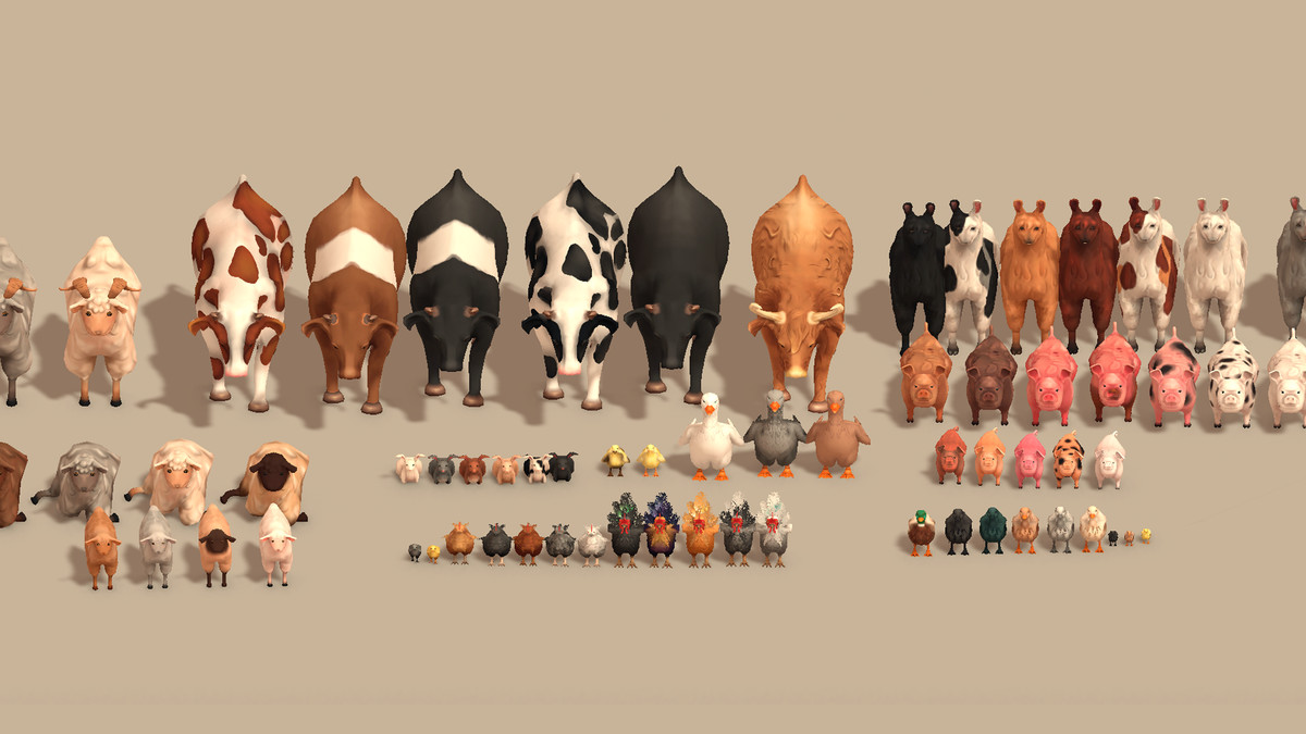 Country Critters Bundle Farm Pack