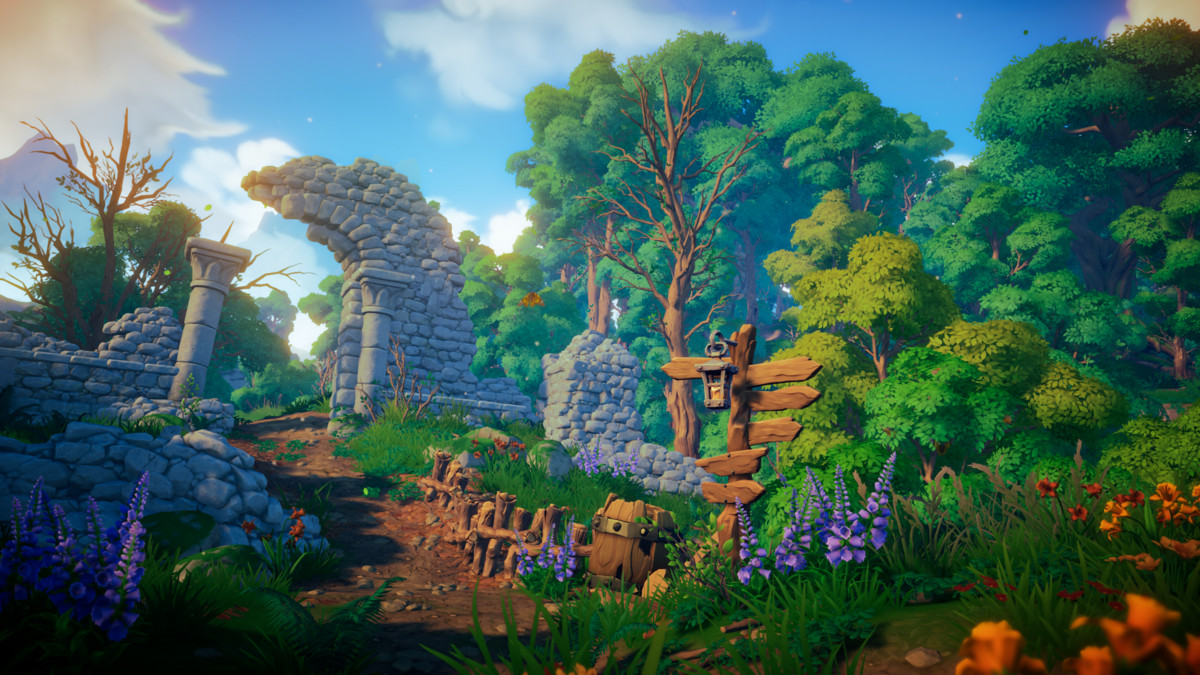 Fantasy Worlds - Forests, Meadows & Dungeons - Stylized 3D Environment