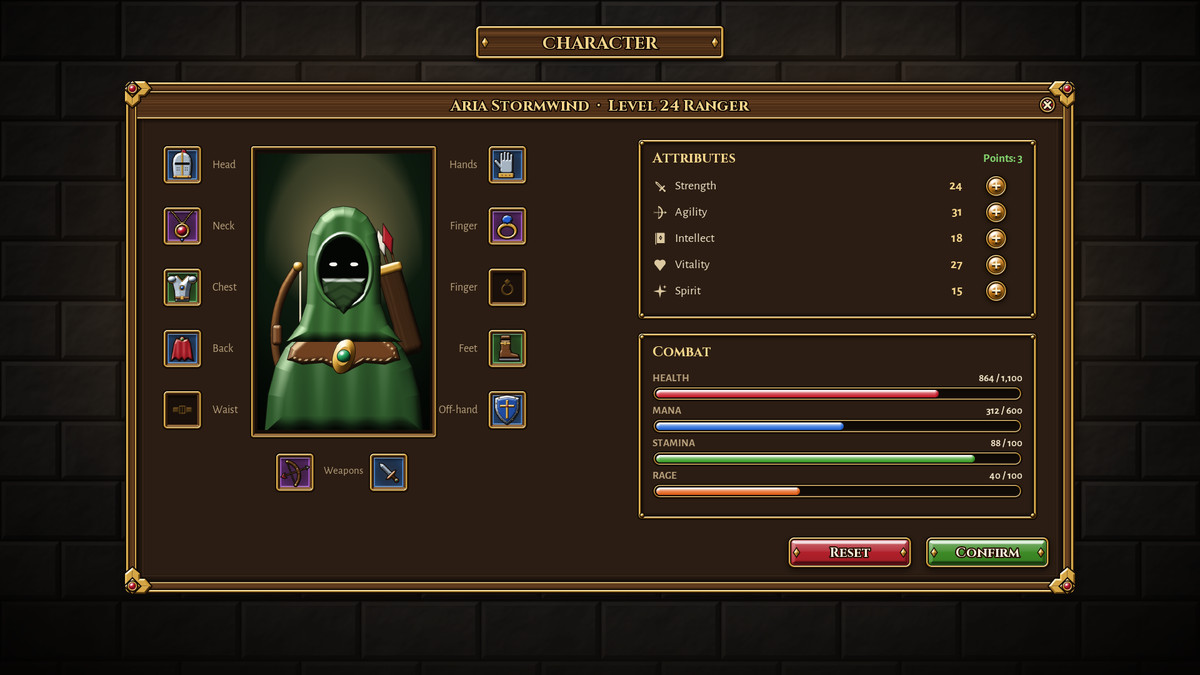 Fantasy RPG UI Kit