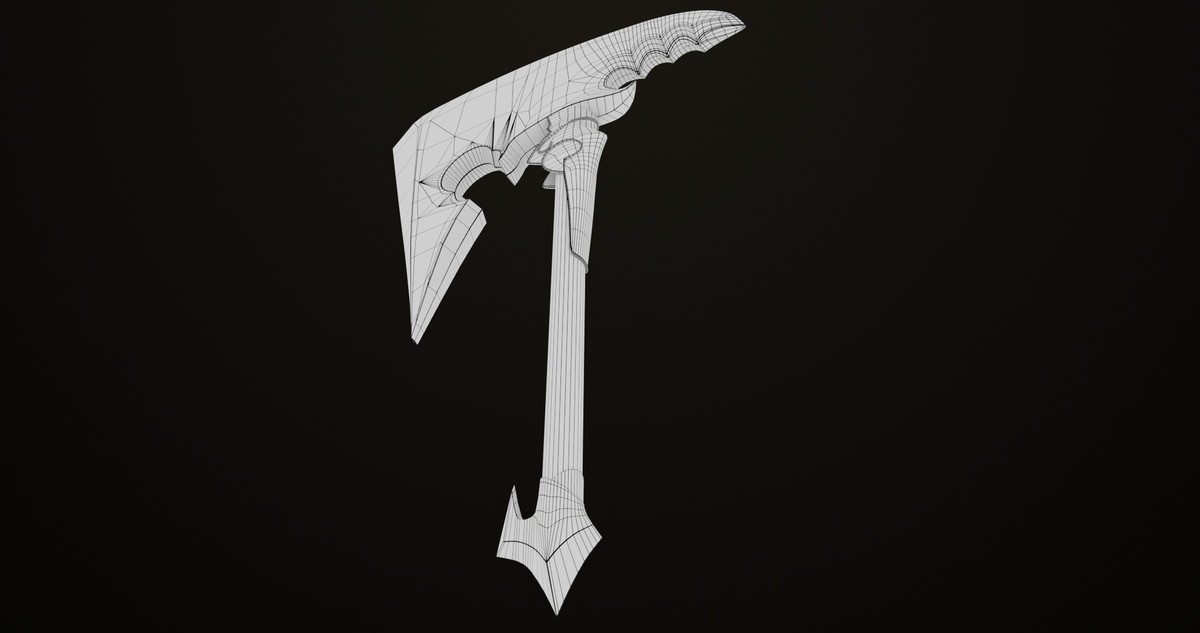 Battle Axe 13 URP HDRP Textures