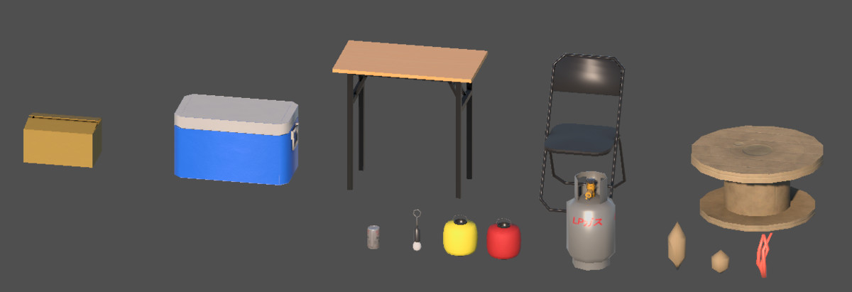 Japanese Festival Food & Game Props