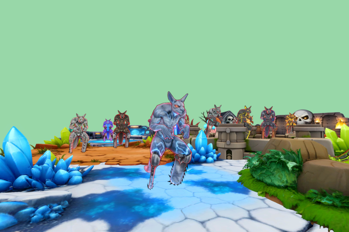 Bloodsaw Fiend - Stylized Fantasy Monster (Rig + Animation) – PixeliusVita