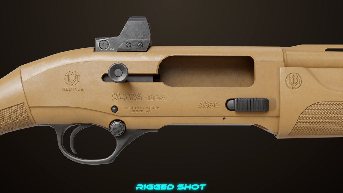 Shotgun Collection 01 URP HDRP Textures