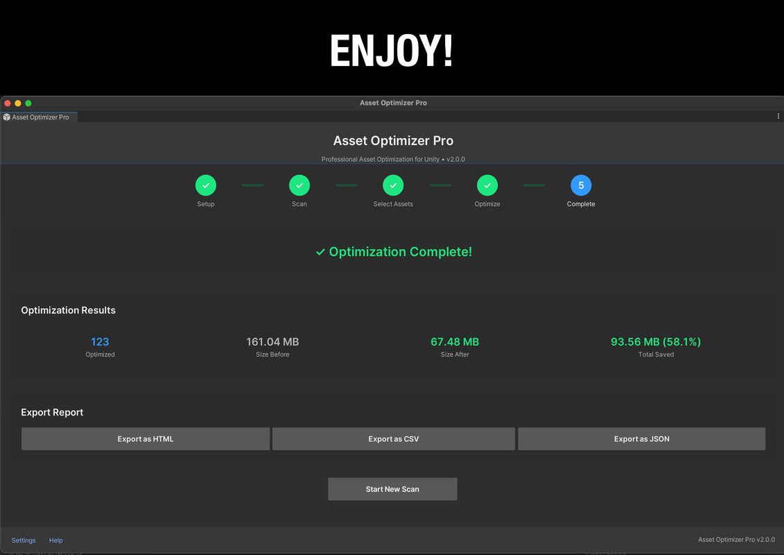 Asset Optimizer Ultra