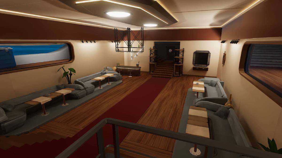 LowPoly Luxury Yacht