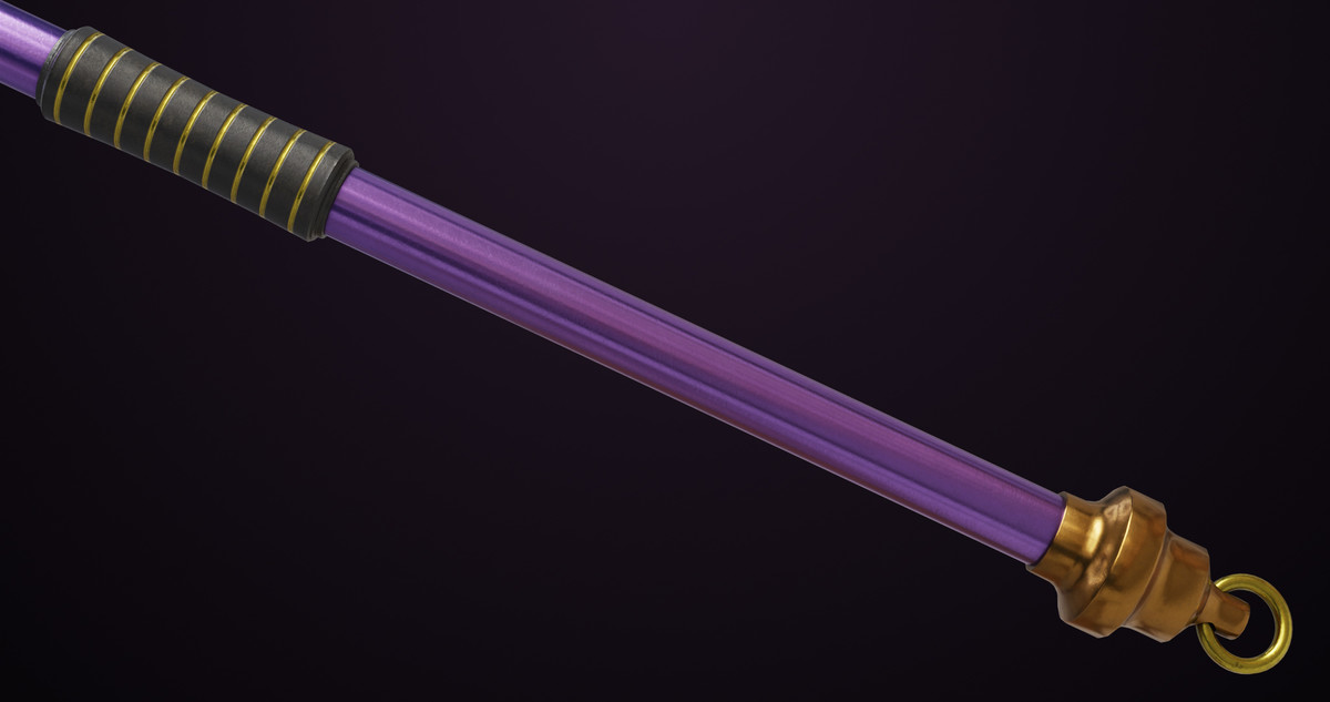 Battle Axe 06 Gold URP HDRP Textures