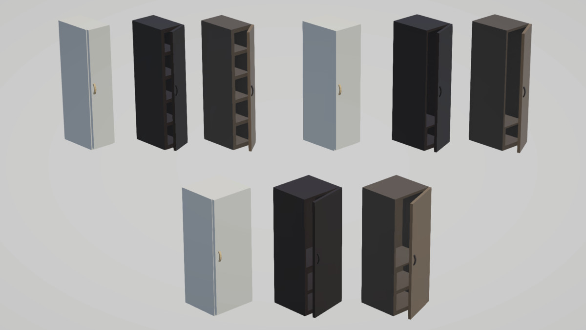 Low Poly Interior Houses – Modular Home Assets Pack