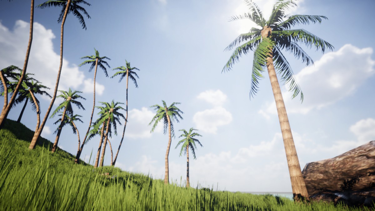 Mobile Palm Tree Bundle (for URP)