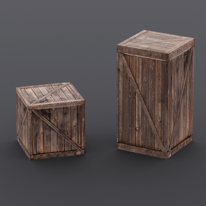 Industrial Props Pack – 10 Low-Poly PBR Models