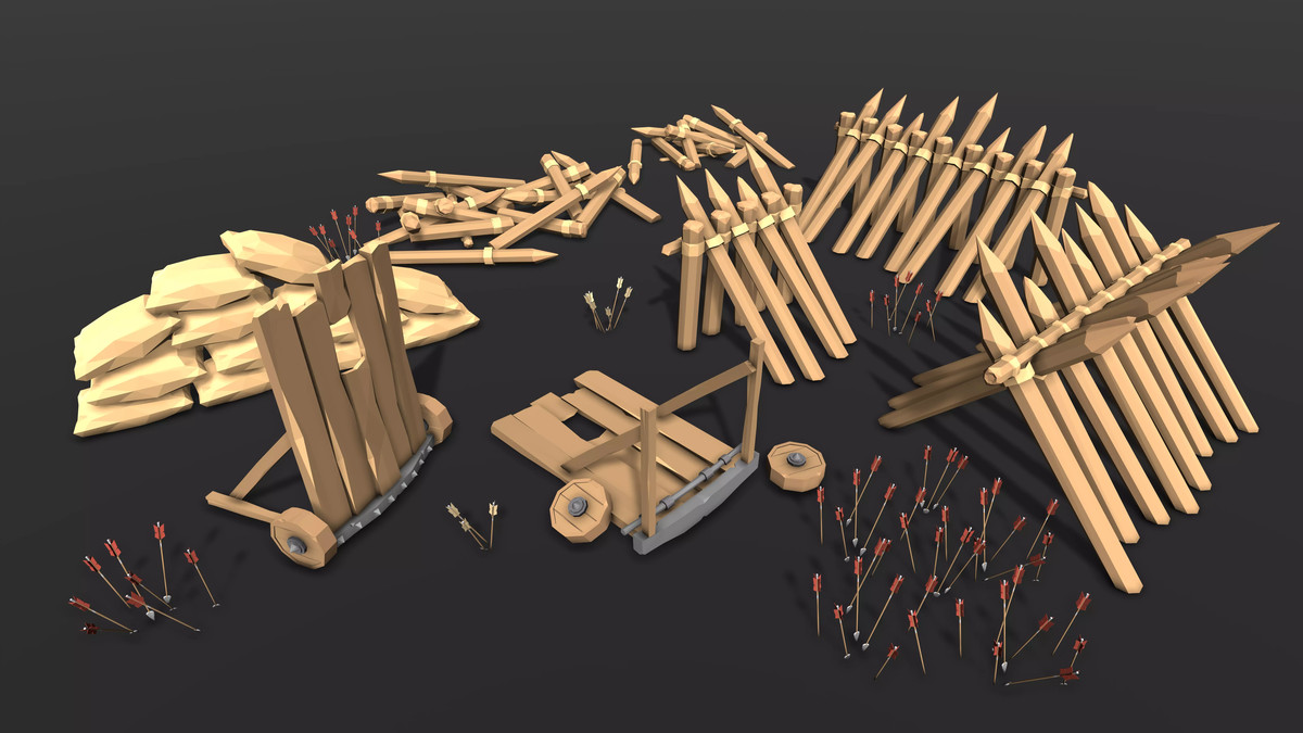STYLIZED Low Poly Fantasy Bundle Vol. 2