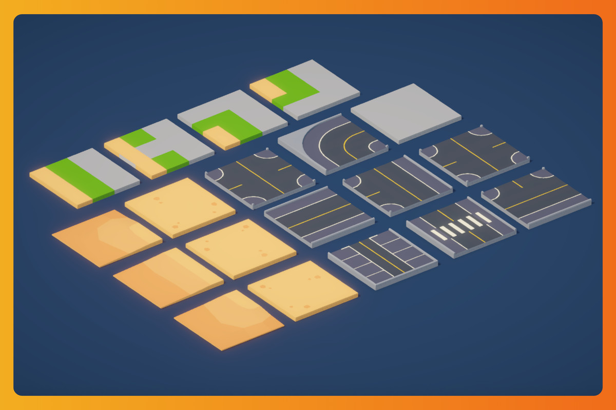 Beach City MEGA Pack - Low Poly Assets