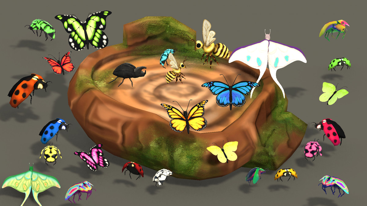Stylized Critter Mini Collection - Pollinators & Insects