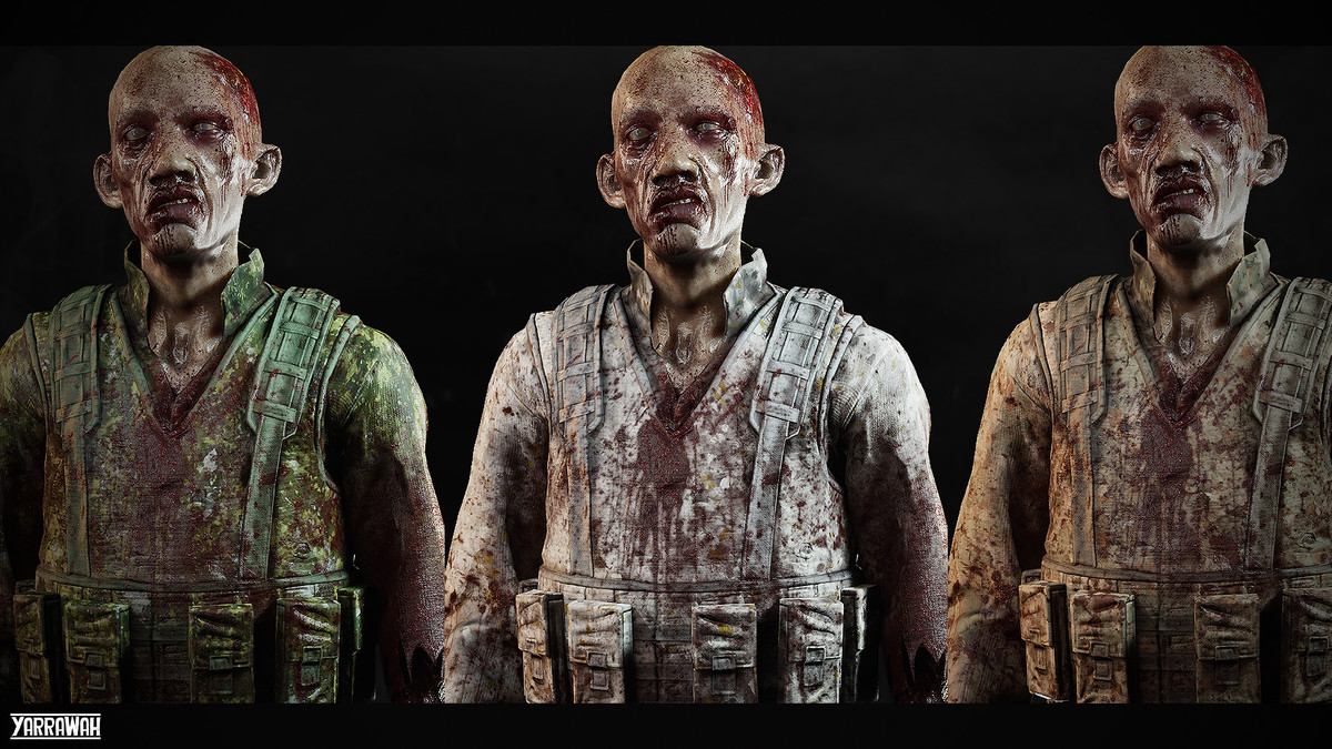Zombie - Soldier |URP-HDRP|