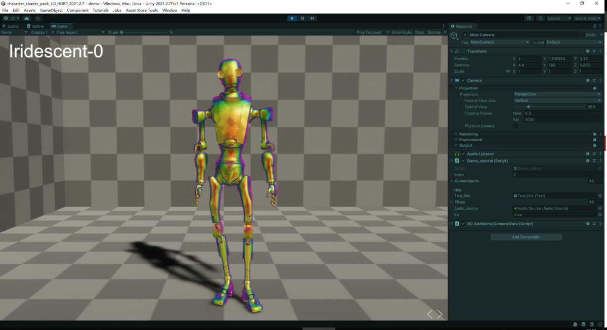 Character Shader Pack 3.0 - HDRP