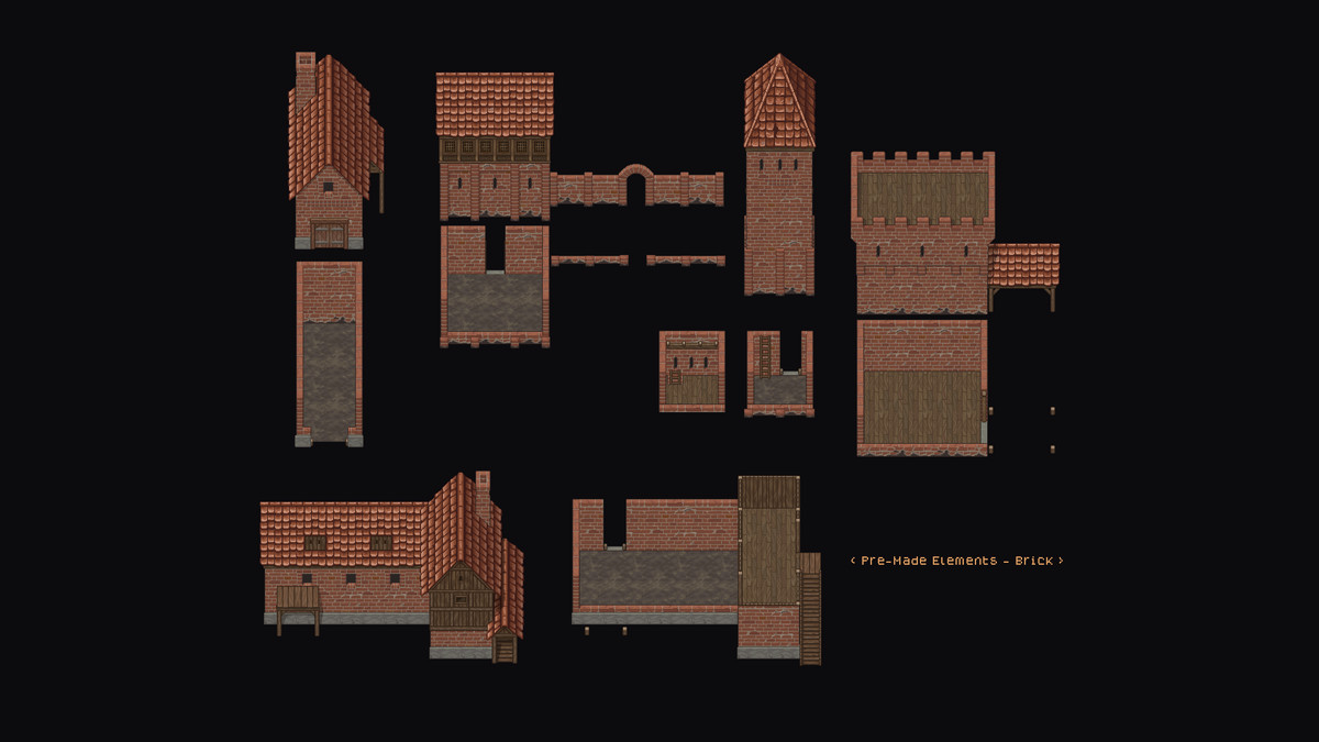 Pixel World - Modular Buildings