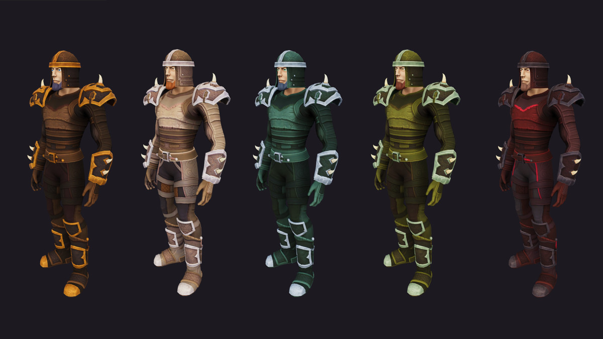 Character & Armor Bundle for Stylized Fantasy RPG