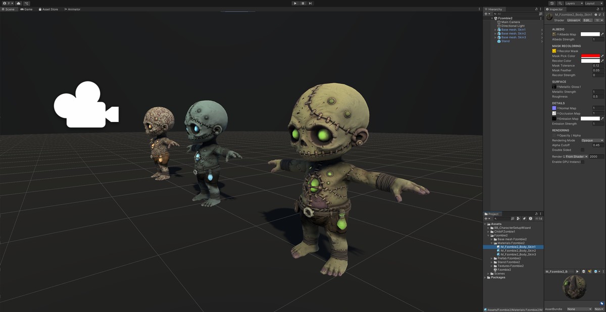 Chibi Necro Zombie Boy