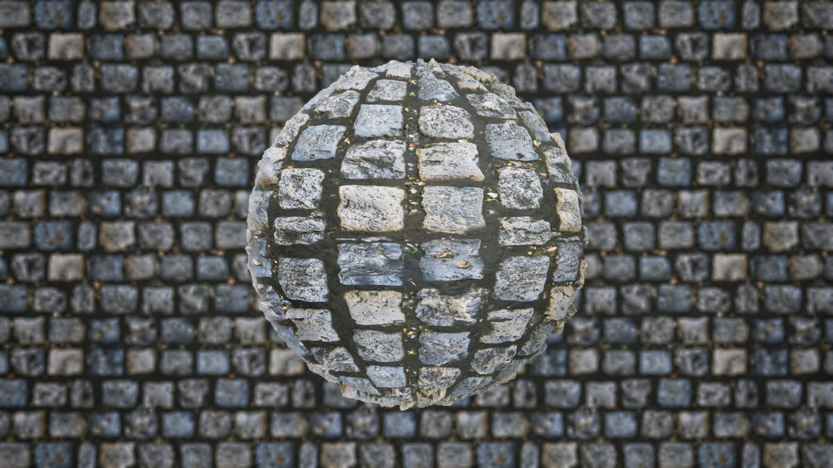 Realistic Materials - Cobblestone 1