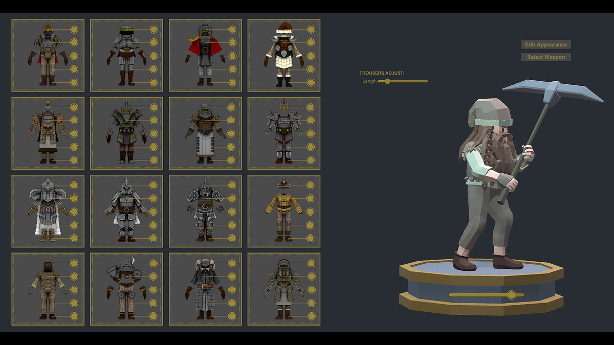 Low Poly Dwarf Factory